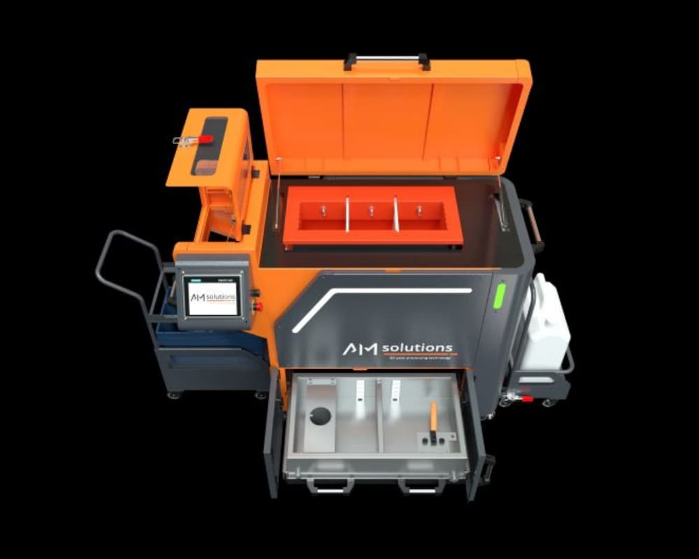 AM Solutions, Kompakt M1 ile 3D Baskıda Otomatik Son İşlem Sunuyor