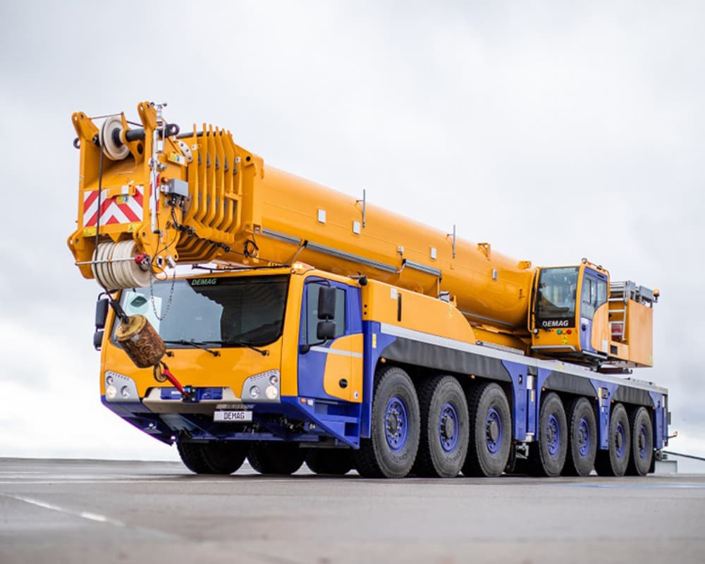 Adekma, 450 Tonluk Tadano Tüm Arazi Vincini Filosuna Kattı