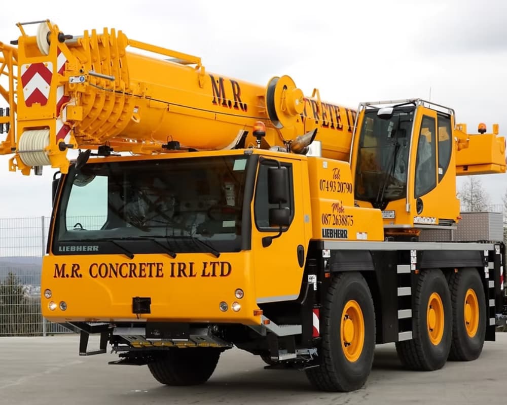 M.R. Concrete, Üçüncü 60 Tonluk Liebherr Vinç ile Filosu’nu Genişletti
